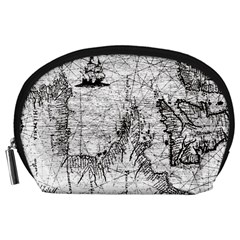 Antique Mercant Map  Accessory Pouch (large) by ConteMonfrey