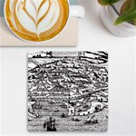 Old Civilization UV Print Square Tile Coaster  Front