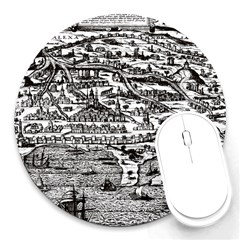 Old Civilization Round Mousepad by ConteMonfrey