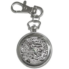 Old Civilization Key Chain Watches by ConteMonfrey