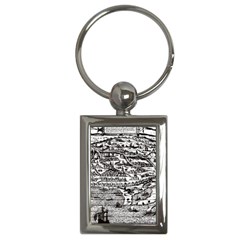 Old Civilization Key Chain (rectangle) by ConteMonfrey