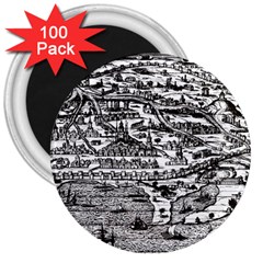 Old Civilization 3  Magnets (100 Pack) by ConteMonfrey