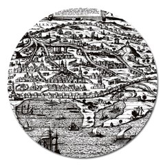 Old Civilization Magnet 5  (round) by ConteMonfrey