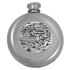 Old Civilization Round Hip Flask (5 Oz) by ConteMonfrey