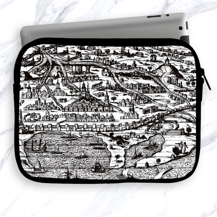 Old Civilization Apple iPad 2/3/4 Zipper Cases