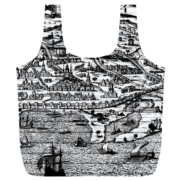 Old Civilization Full Print Recycle Bag (XL)