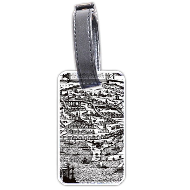 Old Civilization Luggage Tag (one side)