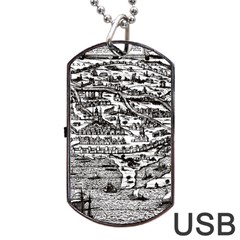 Old Civilization Dog Tag Usb Flash (two Sides) by ConteMonfrey