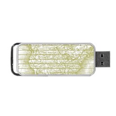 Vintage America`s Map Portable Usb Flash (one Side) by ConteMonfrey