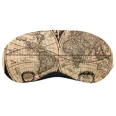 World Map - Nova Delineatio Totius Orbis Terrarum -  1659-1733 Sleeping Mask by ConteMonfrey