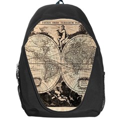 World Map - Nova Delineatio Totius Orbis Terrarum -  1659-1733 Backpack Bag by ConteMonfrey