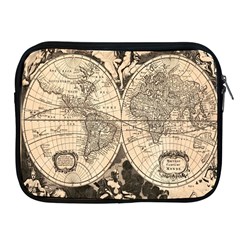 World Map - Nova Delineatio Totius Orbis Terrarum -  1659-1733 Apple Ipad 2/3/4 Zipper Cases by ConteMonfrey