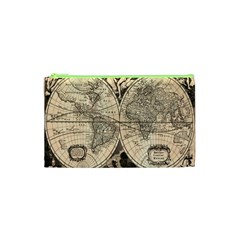 World Map - Nova Delineatio Totius Orbis Terrarum -  1659-1733 Cosmetic Bag (xs) by ConteMonfrey