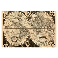 World Map - Nova Delineatio Totius Orbis Terrarum -  1659-1733 Banner And Sign 6  X 4  by ConteMonfrey