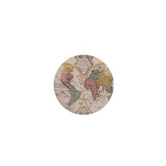 Mapa Mundi 1775 1  Mini Buttons by ConteMonfrey