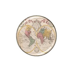 Mapa Mundi 1775 Hat Clip Ball Marker (4 Pack) by ConteMonfrey