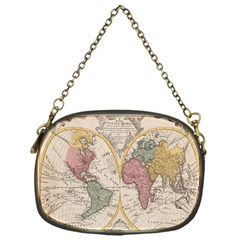 Mapa Mundi 1775 Chain Purse (one Side) by ConteMonfrey