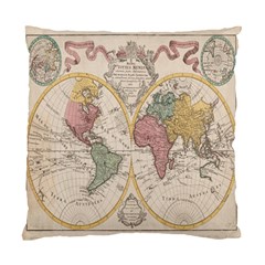 Mapa Mundi 1775 Standard Cushion Case (one Side) by ConteMonfrey