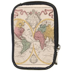 Mapa Mundi 1775 Compact Camera Leather Case by ConteMonfrey