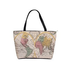 Mapa Mundi 1775 Classic Shoulder Handbag by ConteMonfrey