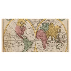 Mapa Mundi 1775 Banner And Sign 8  X 4  by ConteMonfrey