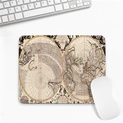 Mapa Mundi - 1774 Small Mousepad by ConteMonfrey