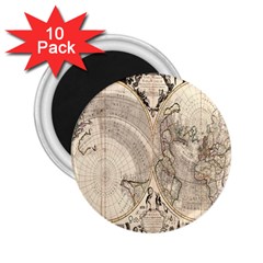 Mapa Mundi - 1774 2 25  Magnets (10 Pack)  by ConteMonfrey