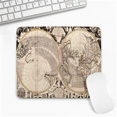 Mapa Mundi - 1774 Large Mousepad by ConteMonfrey