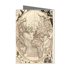 Mapa Mundi - 1774 Mini Greeting Cards (pkg Of 8) by ConteMonfrey