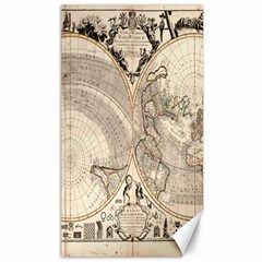 Mapa Mundi - 1774 Canvas 40  X 72  by ConteMonfrey