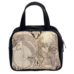 Mapa Mundi - 1774 Classic Handbag (two Sides) by ConteMonfrey