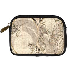 Mapa Mundi - 1774 Digital Camera Leather Case by ConteMonfrey