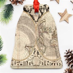 Mapa Mundi - 1774 Ornament (bell) by ConteMonfrey