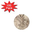 Mapa Mundi - 1774 1  Mini Buttons (100 pack)  Front