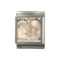 Mapa Mundi - 1774 Italian Charm (13mm)