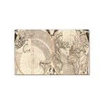 Mapa Mundi - 1774 Sticker Rectangular (100 pack) Front