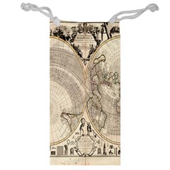 Mapa Mundi - 1774 Jewelry Bag by ConteMonfrey