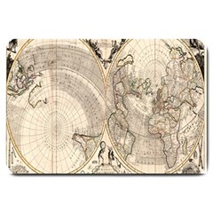 Mapa Mundi - 1774 Large Doormat by ConteMonfrey