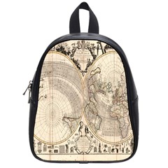 Mapa Mundi - 1774 School Bag (small) by ConteMonfrey