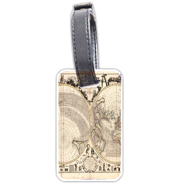 Mapa Mundi - 1774 Luggage Tag (one side)