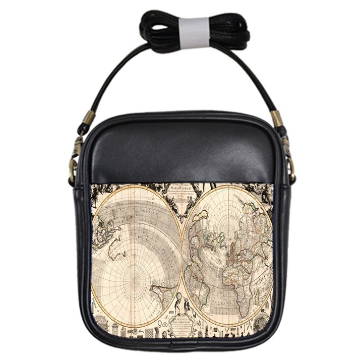 Mapa Mundi - 1774 Girls Sling Bag