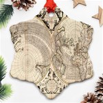 Mapa Mundi - 1774 Ornament (Snowflake) Front