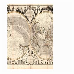 Mapa Mundi - 1774 Large Garden Flag (two Sides) by ConteMonfrey