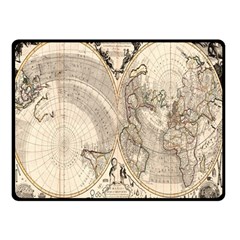 Mapa Mundi - 1774 Fleece Blanket (small) by ConteMonfrey