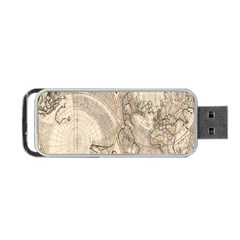 Mapa Mundi - 1774 Portable Usb Flash (two Sides) by ConteMonfrey