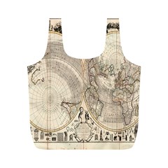 Mapa Mundi - 1774 Full Print Recycle Bag (m) by ConteMonfrey