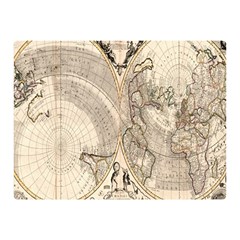 Mapa Mundi - 1774 Premium Plush Fleece Blanket (mini) by ConteMonfrey