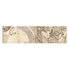 Mapa Mundi - 1774 Oblong Satin Scarf (16  X 60 ) by ConteMonfrey