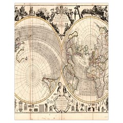 Mapa Mundi - 1774 Drawstring Bag (small) by ConteMonfrey