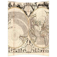 Mapa Mundi - 1774 Back Support Cushion by ConteMonfrey